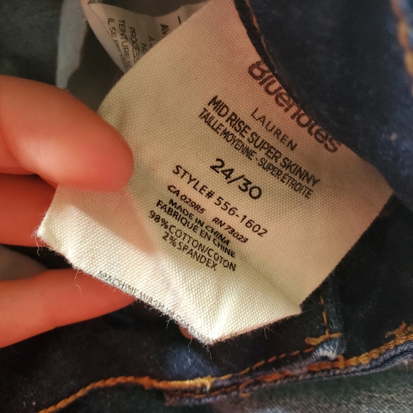 Dark ripped jeans - Picture 3 of 3